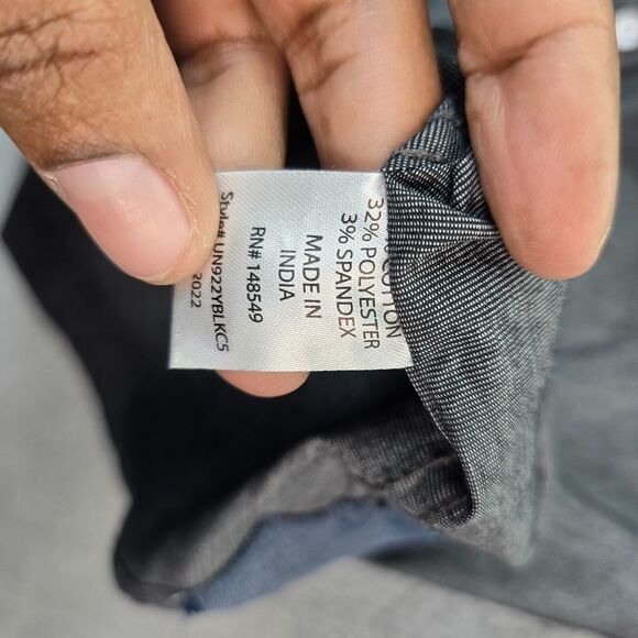 Desert Dunes Men's Gray Button Up Short Sleeve Shirt Size M - Picture 8 of 11